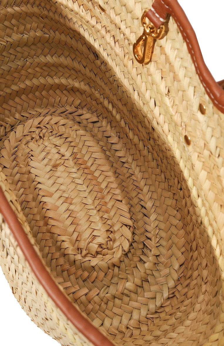 Женская сумка le panier soleil JACQUEMUS бежевого цвета, арт. 23E/223BA045-3072 | Фото 5 (Размер: medium; Материал: Рафия; Автоматизация ТО: Проставлено; Автоматизация состава: Проставлено)