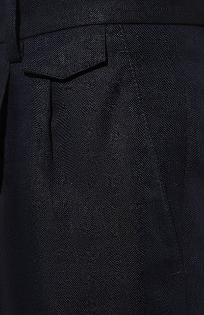 Льняные брюки BRUNELLO CUCINELLI, арт. MS442B6221, фото 5