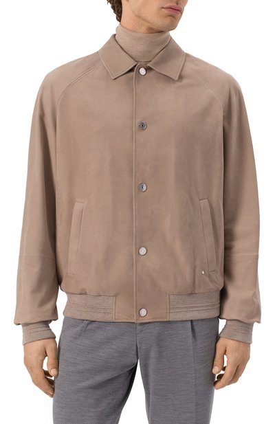 Кожаный бомбер STEFANO RICCI, арт. M7J5100100/MK0TG, фото 3