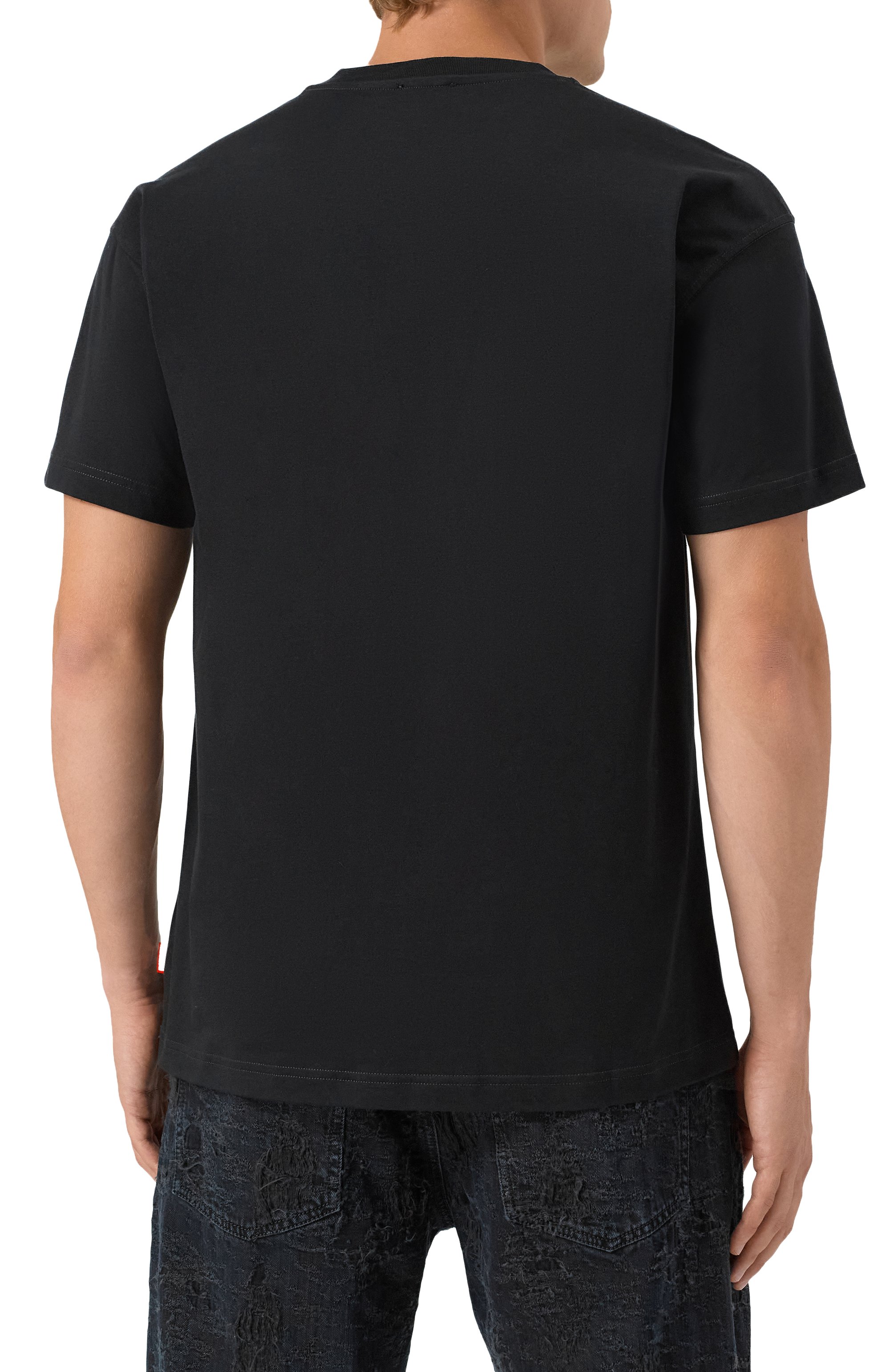 Хлопковая футболка DIESEL, арт. A19571/0PLAT, фото 4