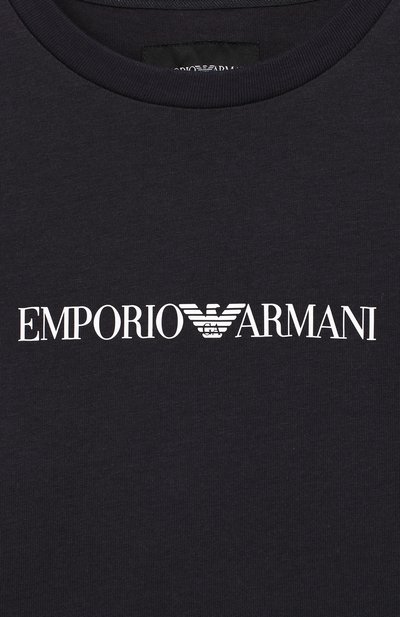 Хлопковая футболка EMPORIO ARMANI, арт. 3G4TJB/1J00Z, фото 3
