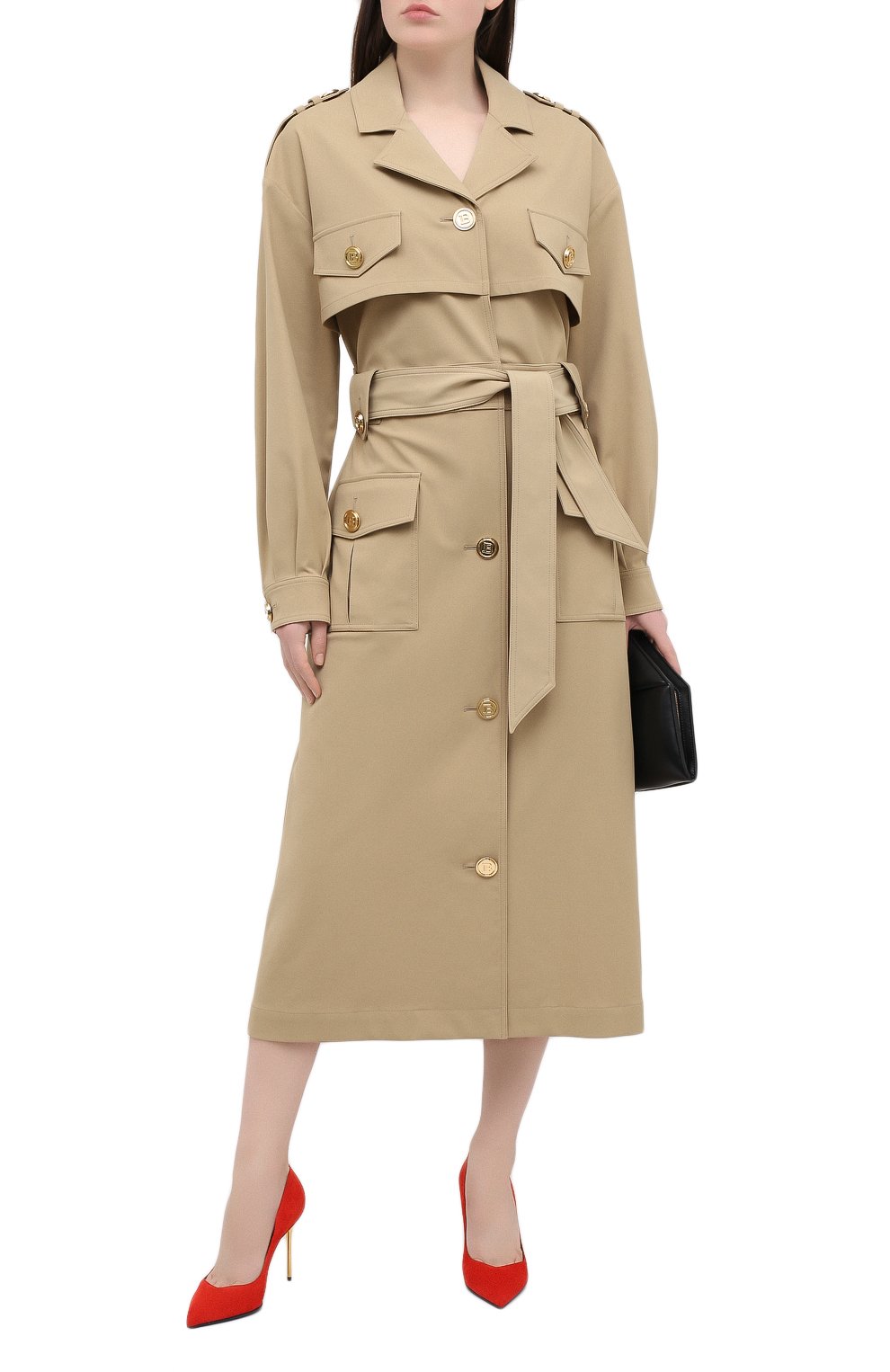 Замшевые туфли BALMAIN, арт. VN1C517/LCMK, фото 2