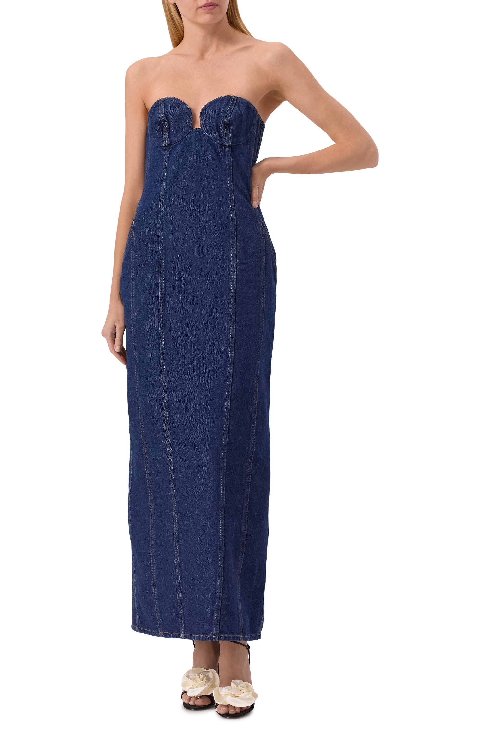 Джинсовое платье MAGDA BUTRYM, арт. 124923, фото 3