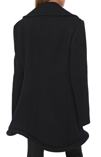 Шерстяное пальто JW ANDERSON темно-синего цвета по цене 75290 руб., арт. CO0217PG1027 888, фото 4 Шерстяное пальто JW ANDERSON, арт. CO0217PG1027 888, фото 4