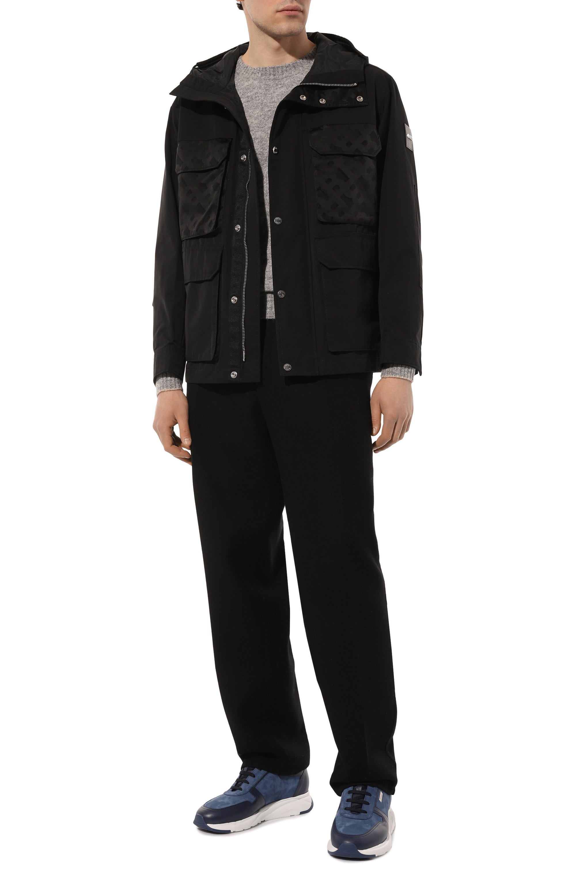 Кожаные кроссовки ZILLI, арт. H0066AM1013VSWR01, фото 2