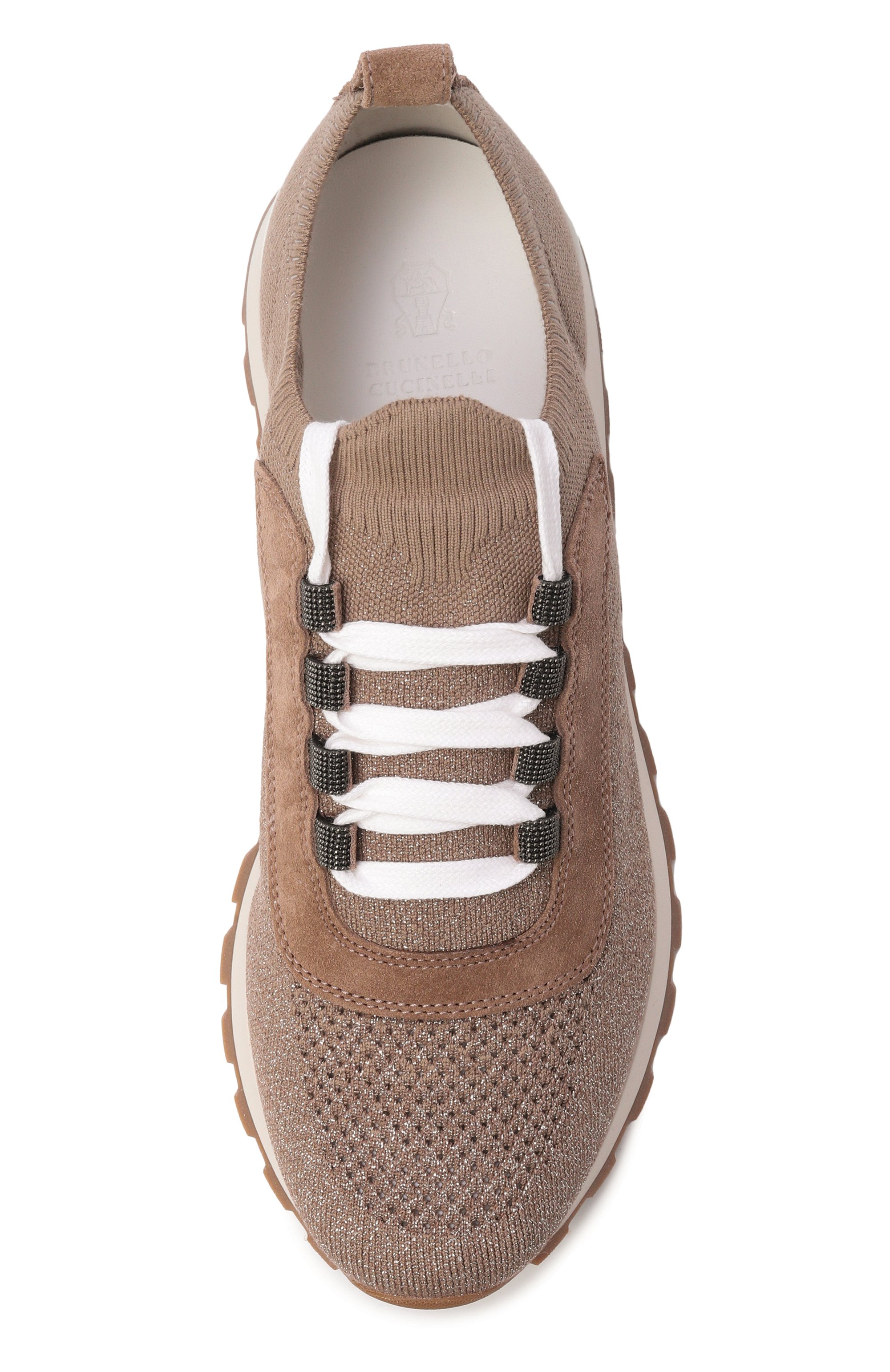 Текстильные кроссовки BRUNELLO CUCINELLI, арт. MZ35G2490, фото 6