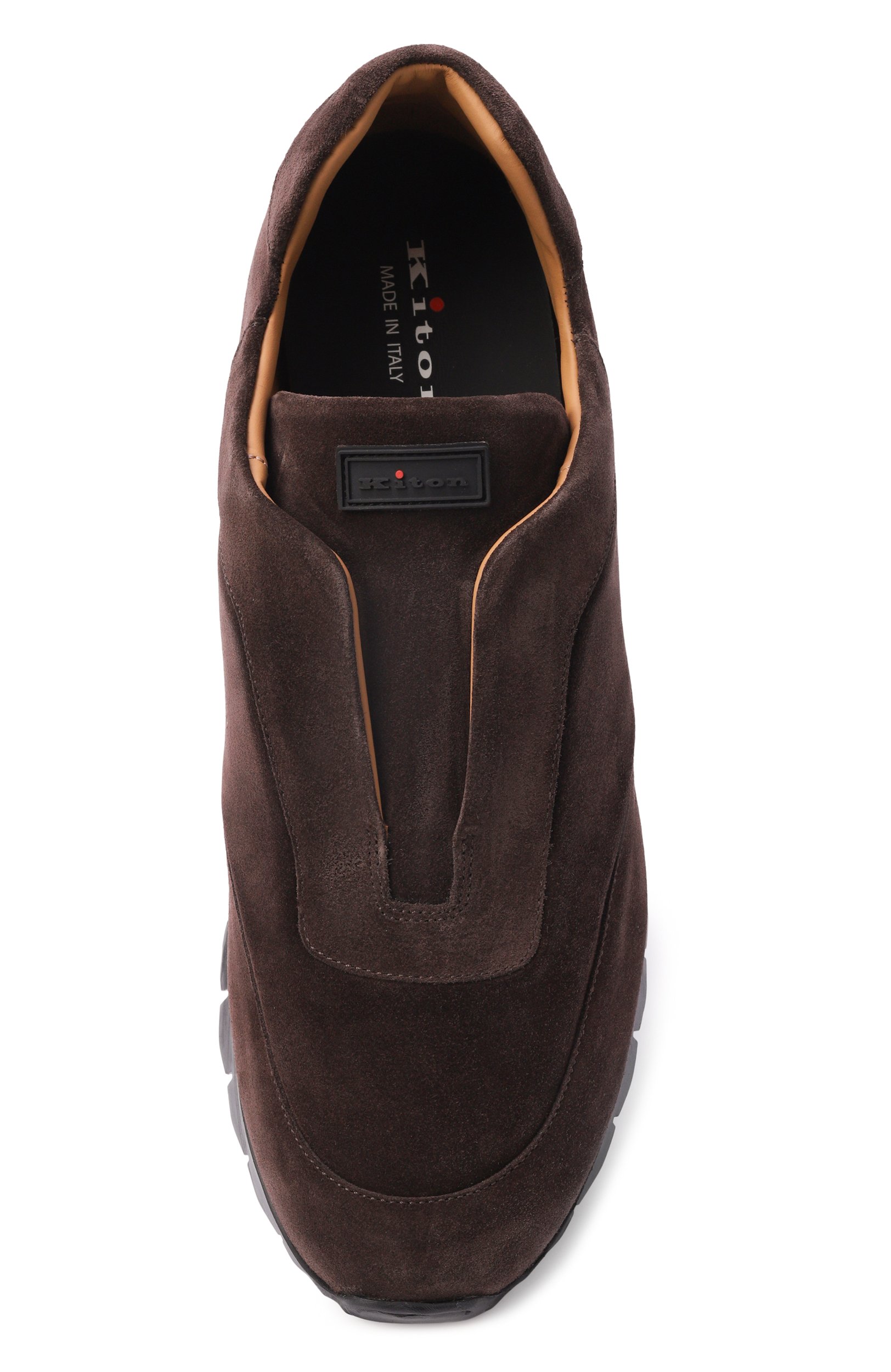 Замшевые кроссовки KITON, арт. USSA107N01490, фото 5
