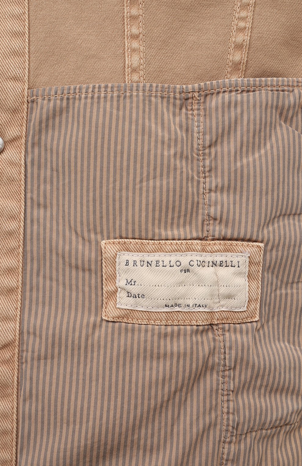 Джинсовая куртка BRUNELLO CUCINELLI, арт. M277P6900, фото 6