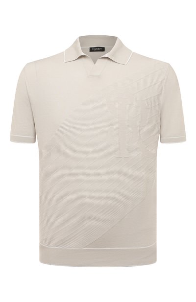 Мужская хлопковое поло STEFANO RICCI, арт. K616295PSB/F23105