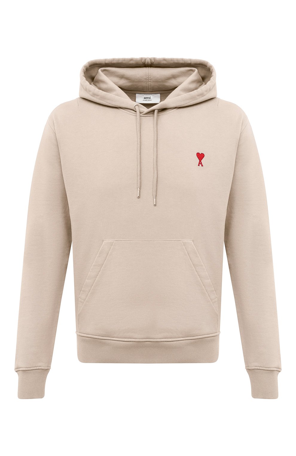 Хлопковое худи AMI, арт. E21HJ008.730, фото 1