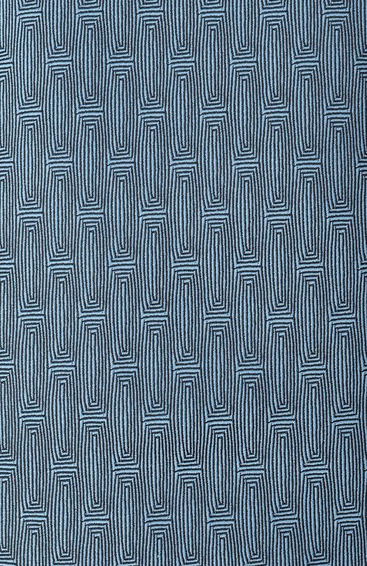 Шелковый галстук Zilli CRAV02M0600VMSE00 Голубой  CRAV02M0600VMSE00 Фото 4