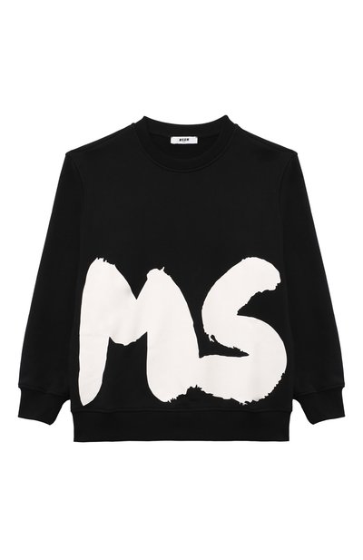 Хлопковый свитшот MSGM KIDS, арт. F4MSJUSW059, фото 1