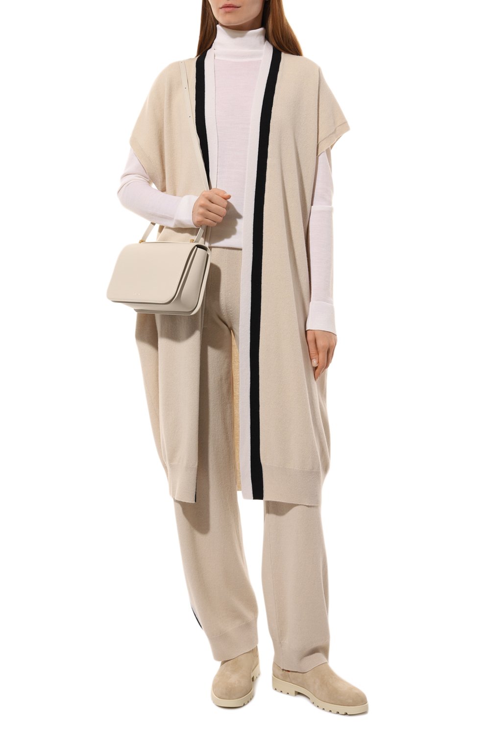 Джоггеры из шерсти и кашемира LORENA ANTONIAZZI, арт. A24118PM40A/2472, фото 2