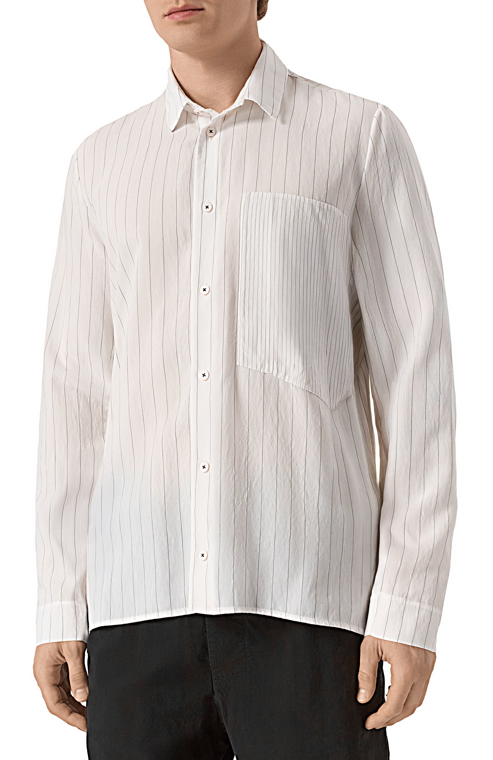 Рубашка из вискозы TRANSIT, арт. CFUTRZW320, фото 3