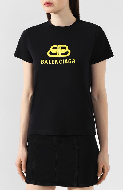 Хлопковая футболка BALENCIAGA, арт. 578133/TEV48, фото 3