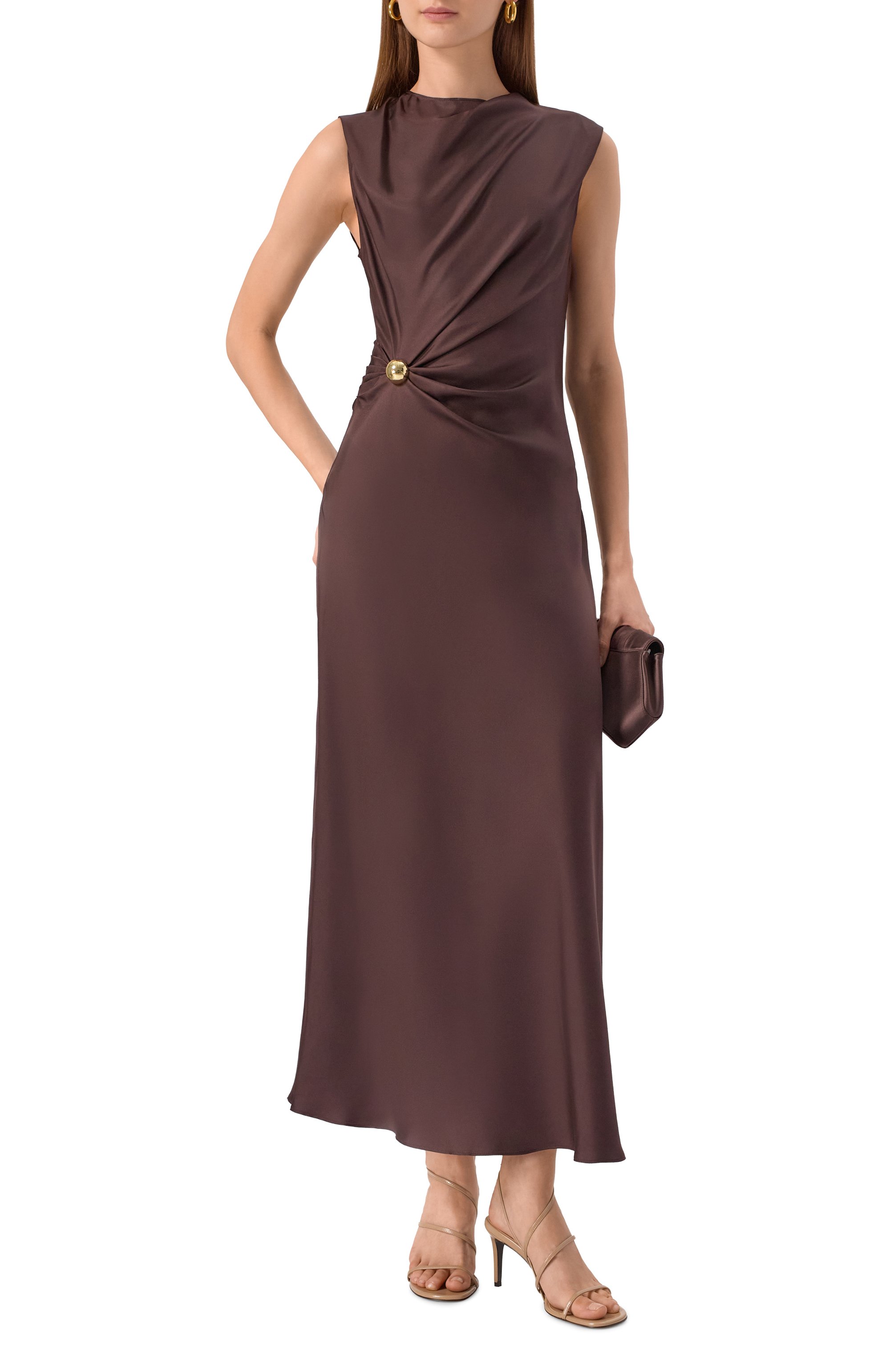 Шелковое платье LOULOU DE SAISON, арт. R0AN, фото 2