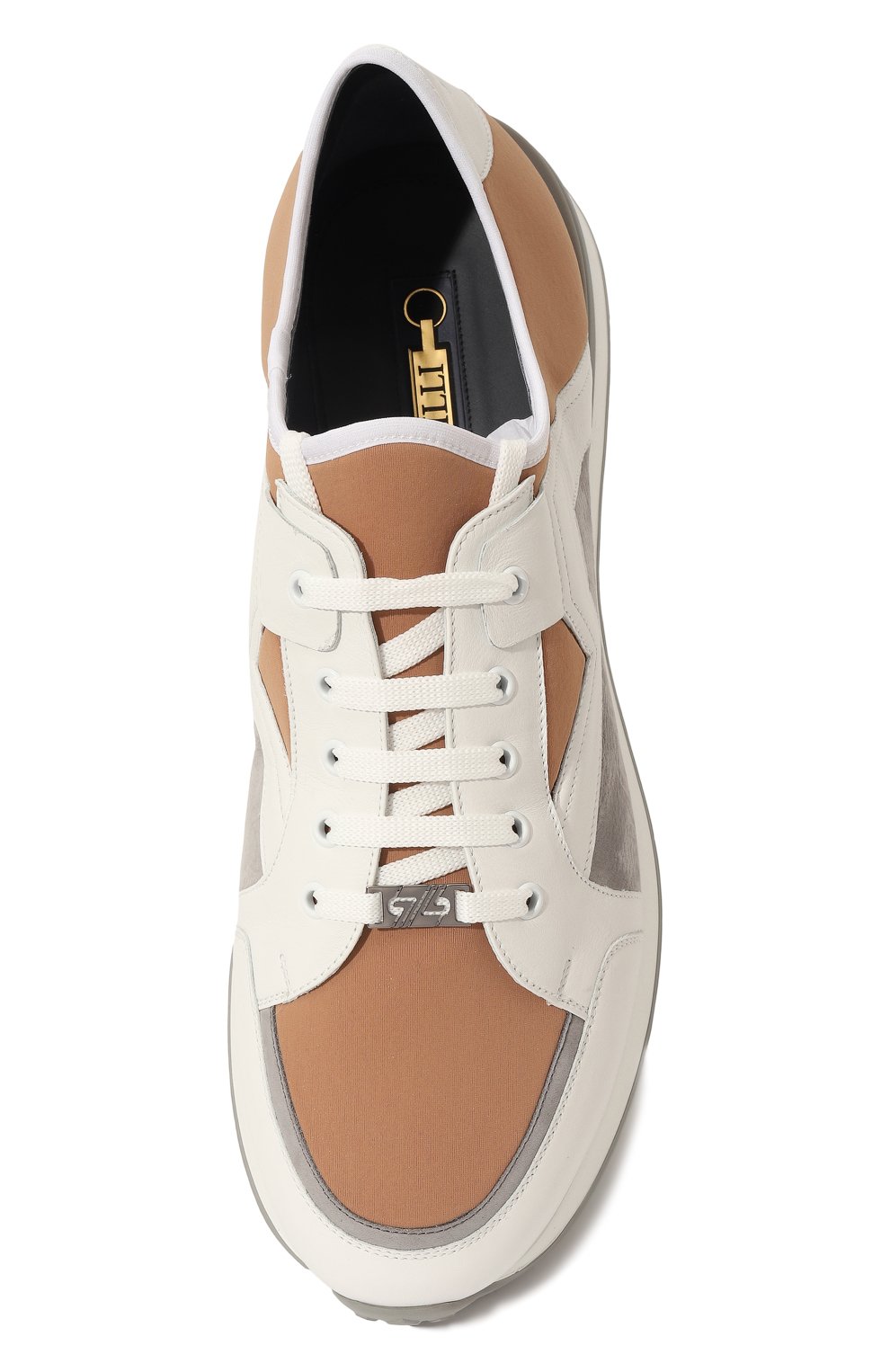 Комбинированные кроссовки ZILLI, арт. MDZ-TT222-DM034/001X, фото 6