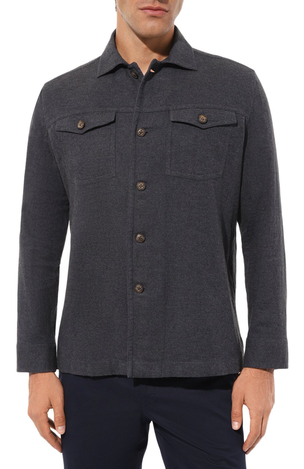 Хлопковая рубашка GIAMPAOLO, арт. GB23/41315, фото 3