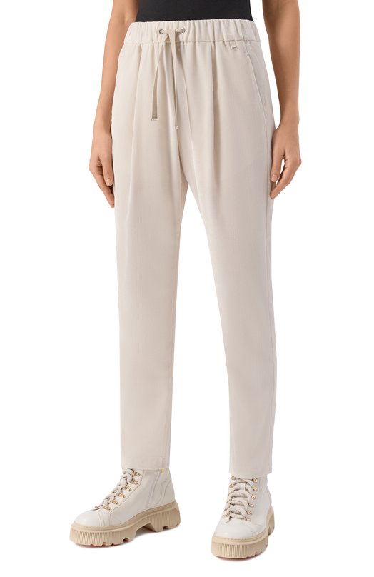 Вельветовые брюки Herno PT00049DR/12728 Бежевый  PT00049DR/12728 Фото 3