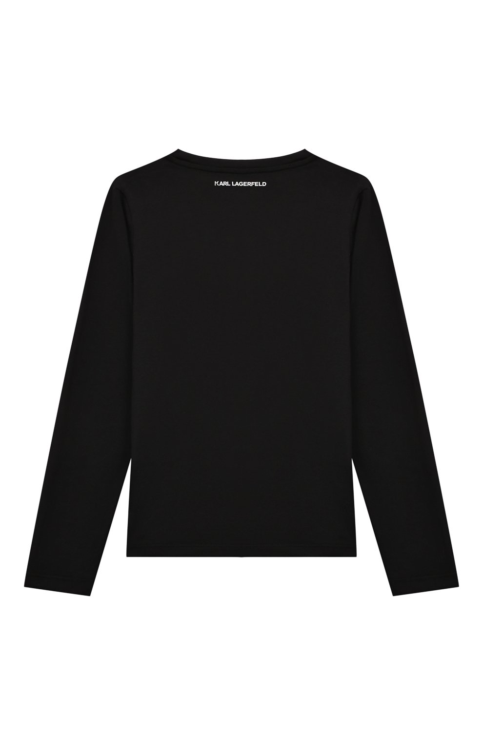Хлопковый лонгслив KARL LAGERFELD KIDS, арт. Z30209, фото 2