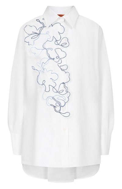 Женская льняная рубашка ERMANNO SCERVINO, арт. D484K305ZQR
