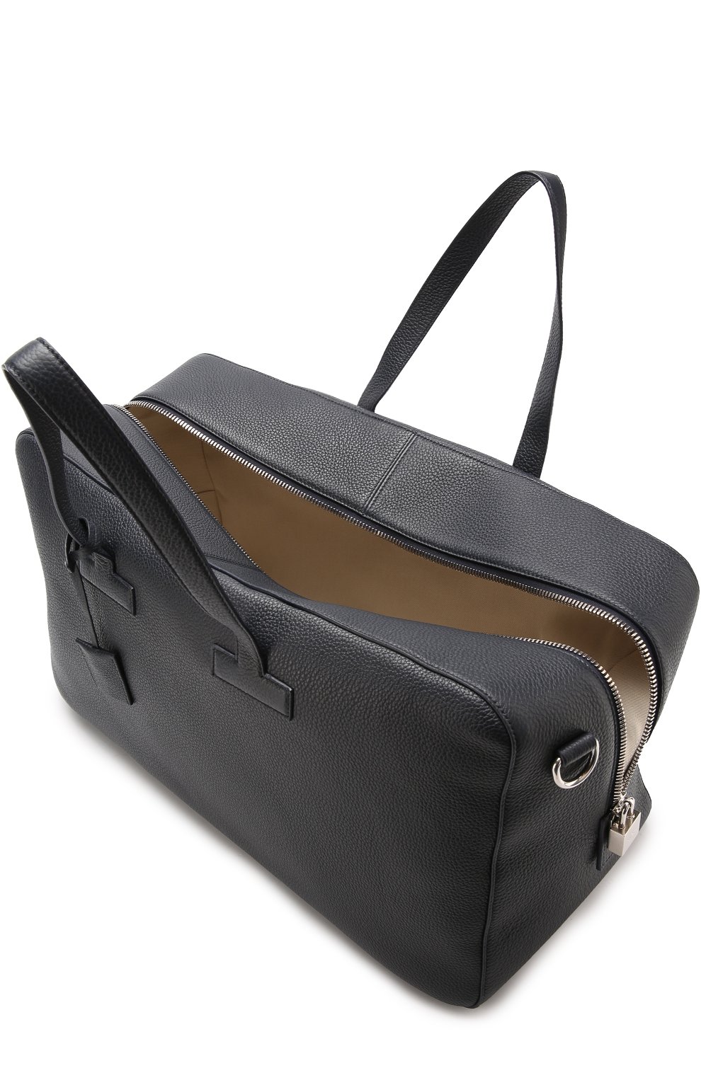 Кожаная дорожная сумка с плечевым ремнем TOM FORD, арт. H0348H-C92, фото 4