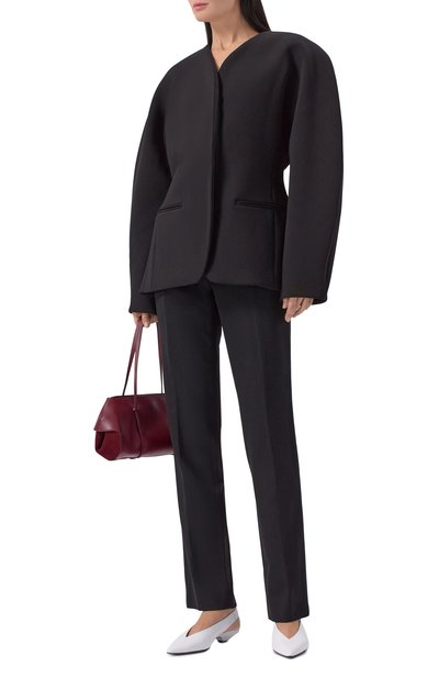 Кожаные туфли beak 25 SERGIO ROSSI белого цвета по цене 83200 руб., арт. B13200/MMVN13, фото 3 Кожаные туфли beak 25 SERGIO ROSSI, арт. B13200/MMVN13, фото 3