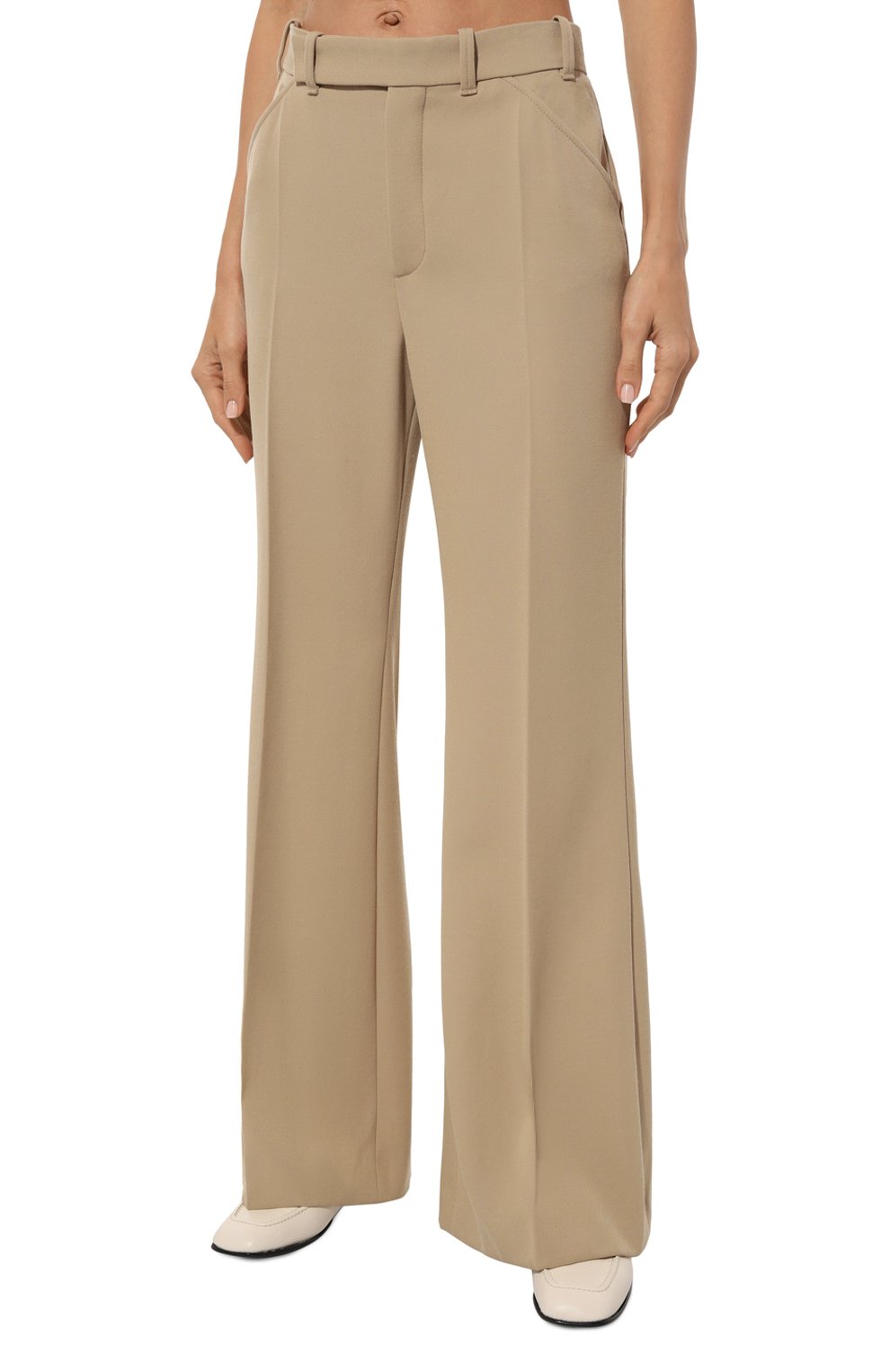 Шерстяные брюки CHLOÉ, арт. CHC23APA14/070, фото 3