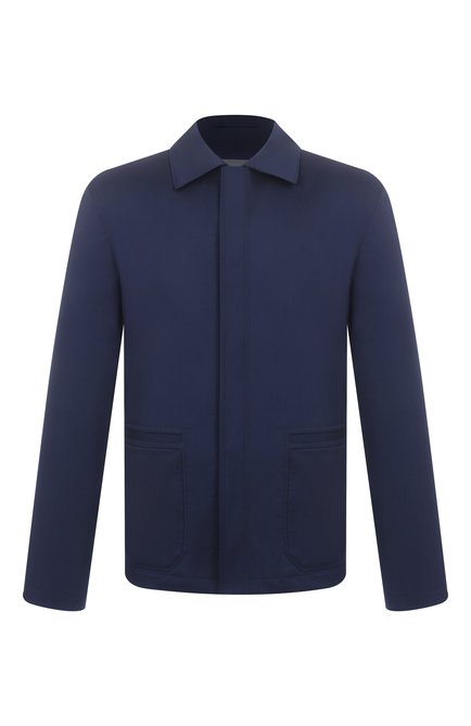 Мужская куртка из хлопка и шелка CORNELIANI, арт. 25LI44-2514528