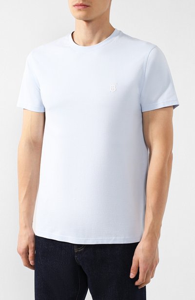 Хлопковая футболка BURBERRY, арт. 8014559, фото 3