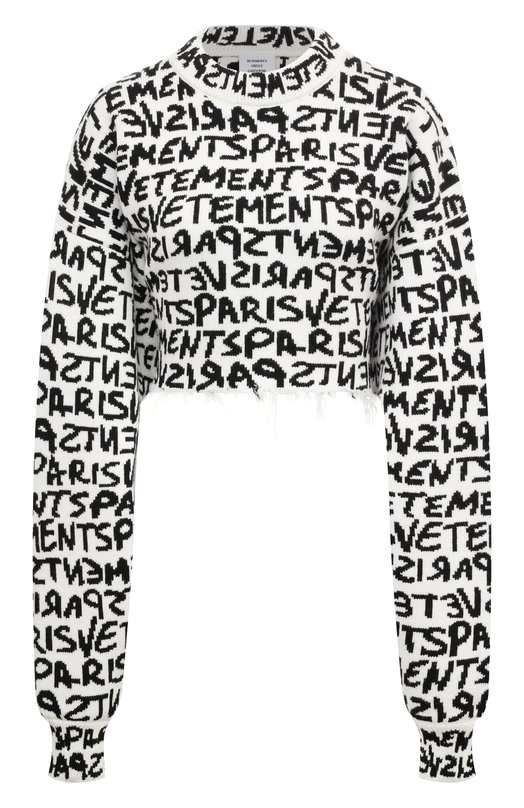 Шерстяной свитер VETEMENTS