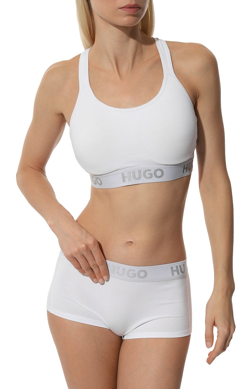 Хлопковые трусы-шорты HUGO, арт. 50495818, фото 2