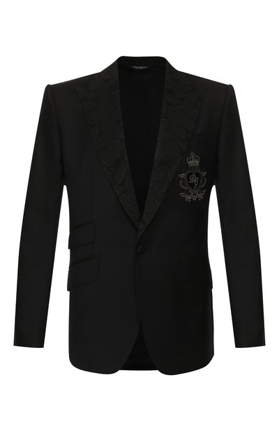 Шерстяной пиджак DOLCE & GABBANA, арт. G2MD9Z/GEM16, фото 1