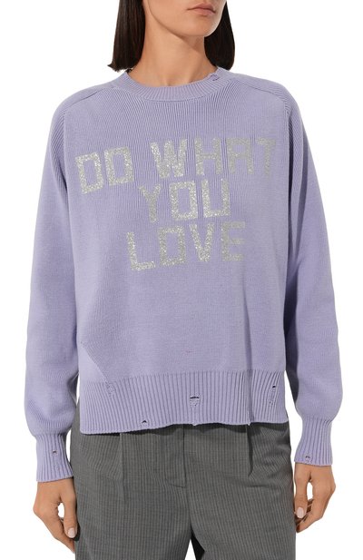 Свитер из шерсти и хлопка GOLDEN GOOSE DELUXE BRAND, арт. GWP00765, фото 3