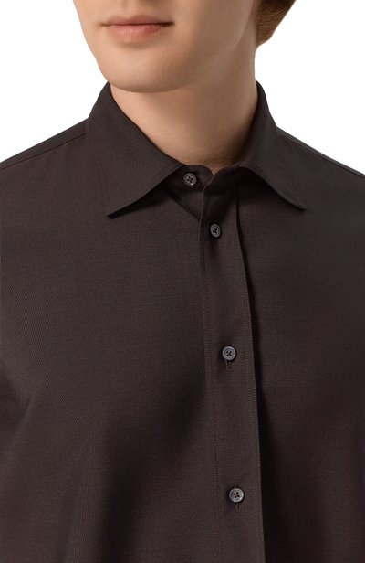 Шерстяная рубашка JIL SANDER, арт. J22DL0401/J41444, фото 5