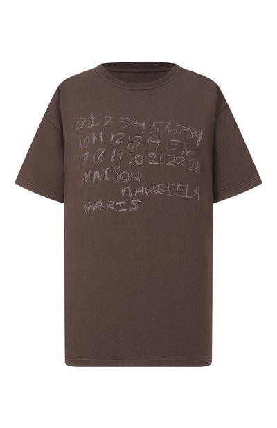 Женская хлопковая футболка MAISON MARGIELA, арт. S51GC0544/S24575