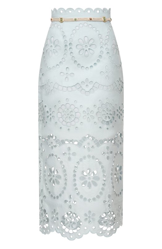 Льняная юбка Zimmermann 6179SRS261 Голубой 6179SRS261