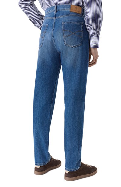 Джинсы iconic fit BRUNELLO CUCINELLI, арт. M283P01090, фото 4