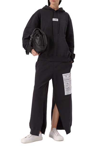 Хлопковые брюки MM6, арт. S52KA0527/M25012, фото 2