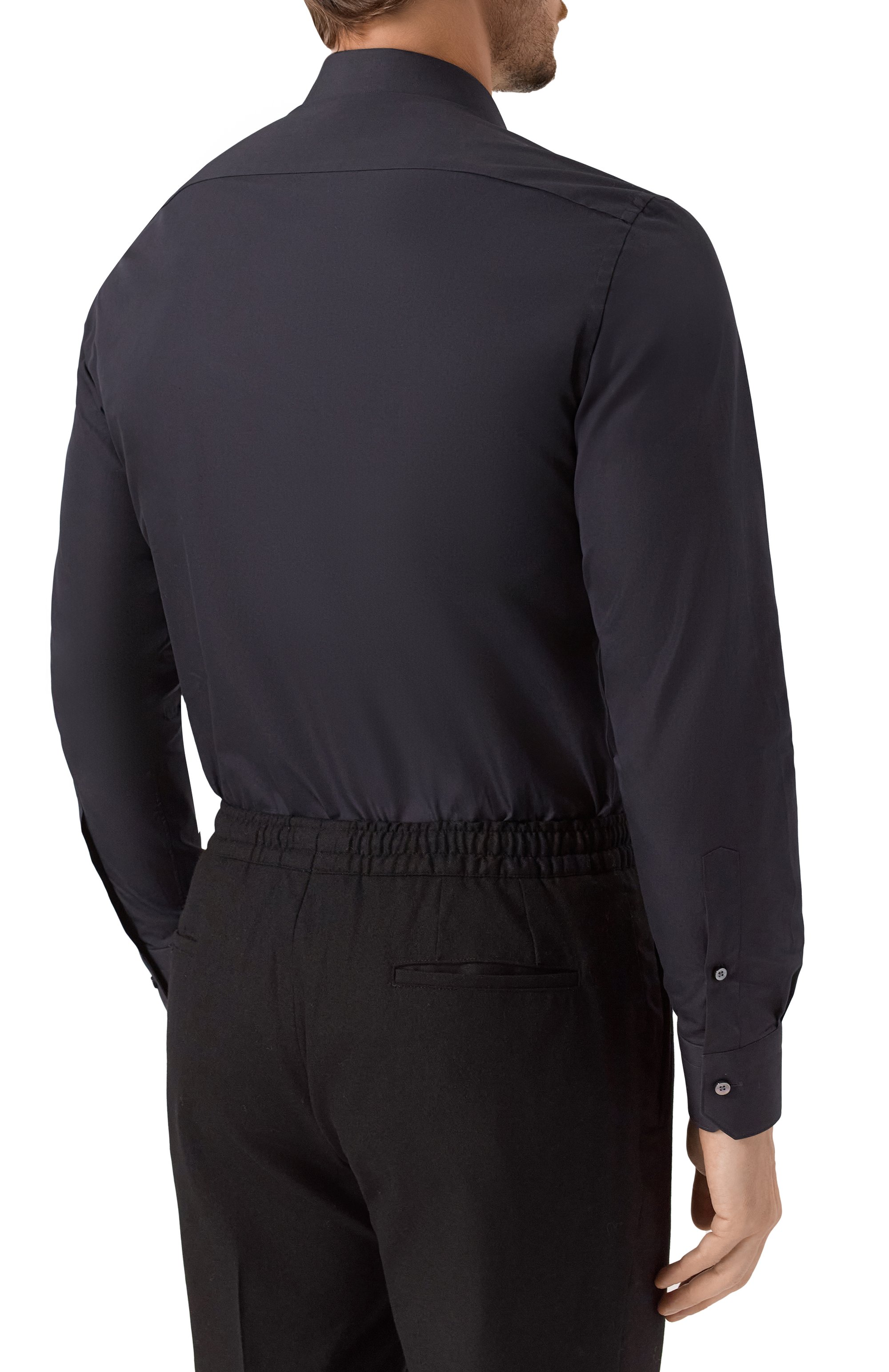 Хлопковая сорочка ZEGNA, арт. 9MS0MT/CT1058, фото 4