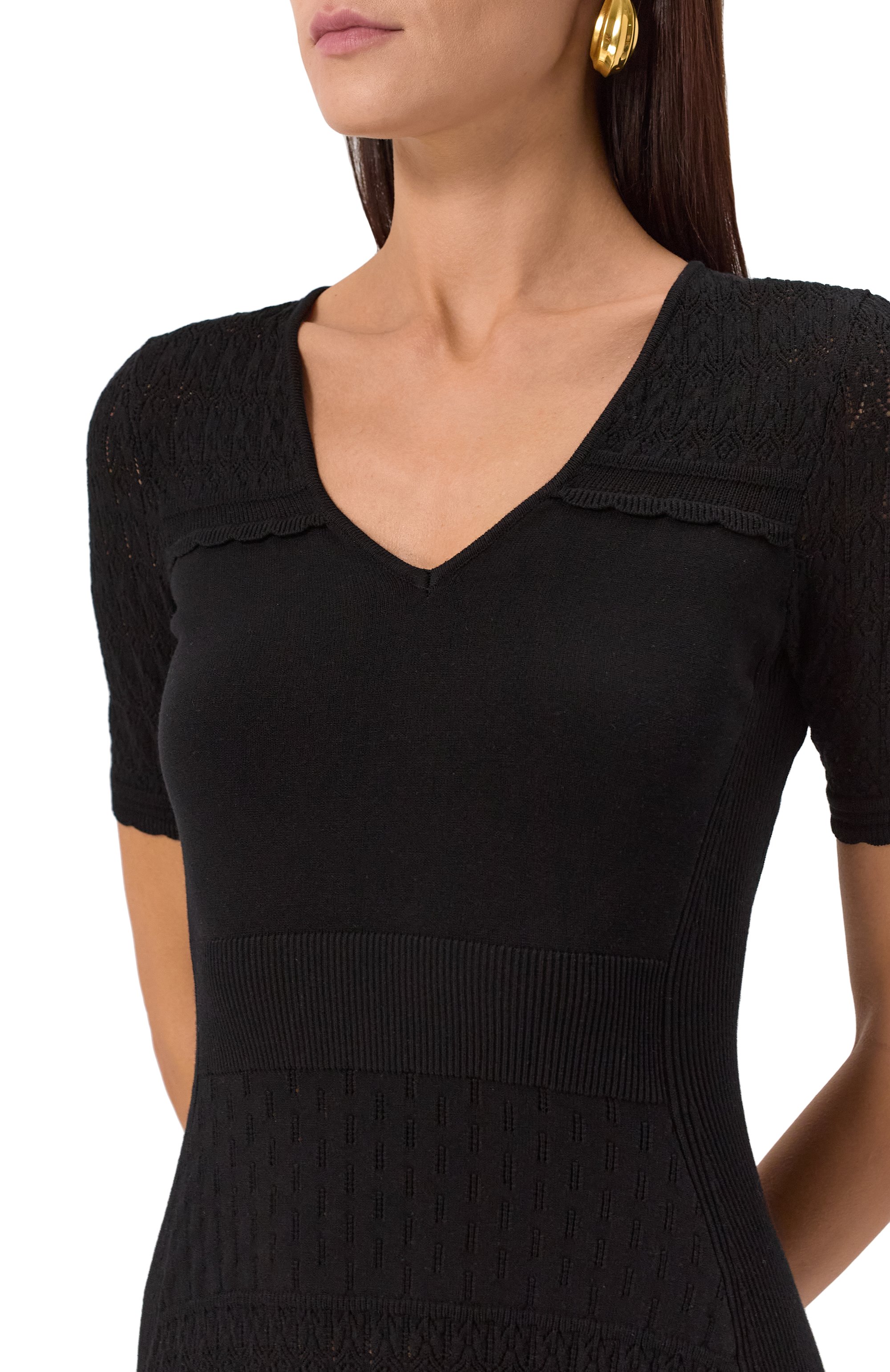 Платье из вискозы BOSS ORANGE, арт. 50538308, фото 5