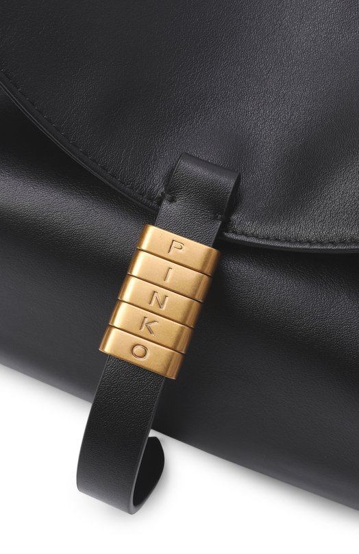 Сумка Saddle medium Pinko 105049/A1ZX Чёрный  105049/A1ZX Фото 3