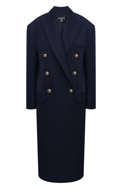 Женское шерстяное пальто BALMAIN, арт. UF09578/132L