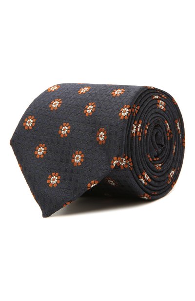 Мужской шелковый галстук CANALI, арт. 18/HJ02807