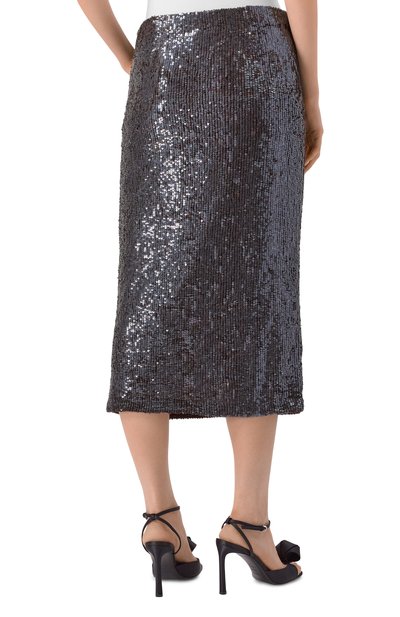 Юбка с отделкой пайетками P.A.R.O.S.H., арт. G0NG25-D621538, фото 4