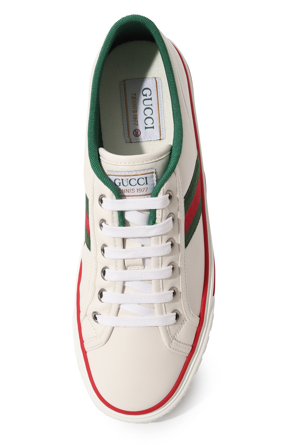 Кожаные кеды tennis 1977 GUCCI, арт. 645979 17L10, фото 6
