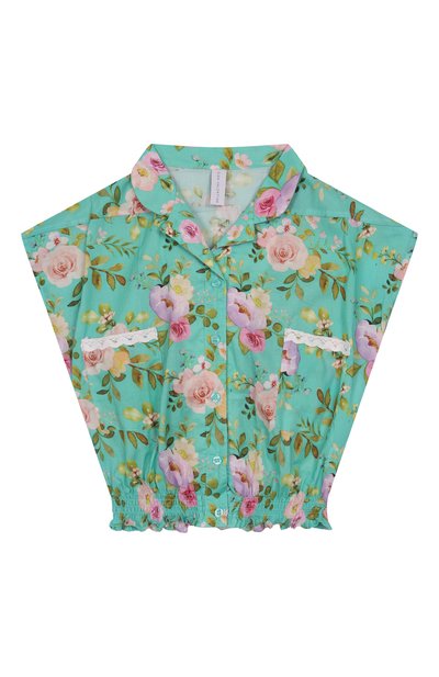 Хлопковая блузка OLGA VALENTINE, арт. 25SS/12A-16A, фото 1