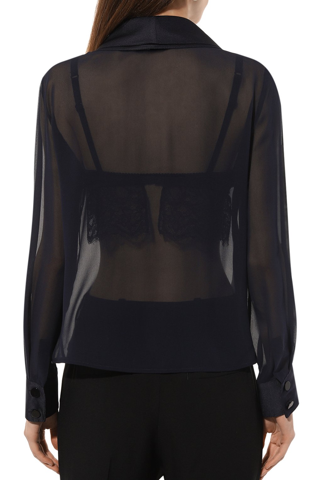 Шелковая блузка EMPORIO ARMANI, арт. EW000312/TE10928, фото 4