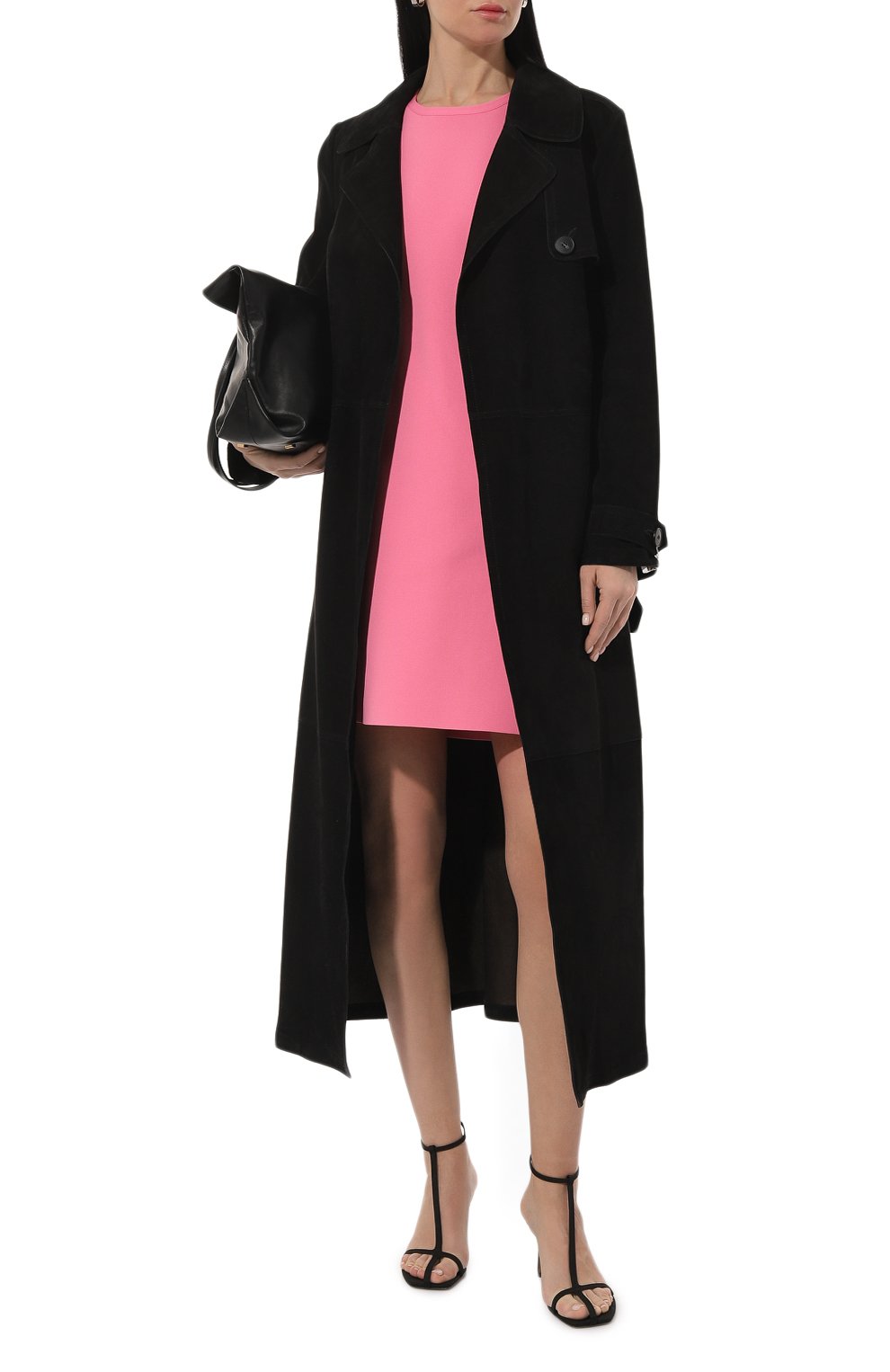 Замшевый тренч GIULIA GURMAN, арт. GG232027MD8BL, фото 2