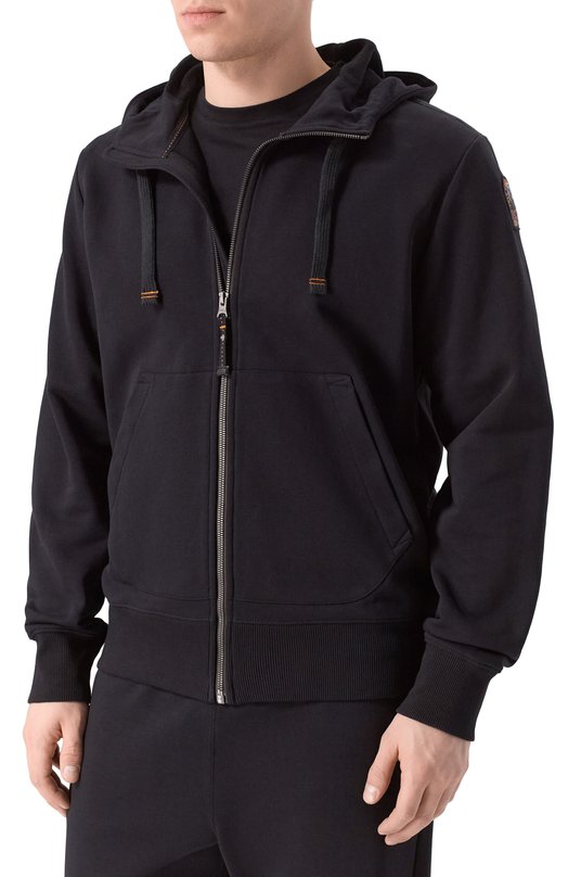 Хлопковая толстовка Parajumpers 26SM-PM FLE Y24 Чёрный  26SM-PM FLE Y24 Фото 3
